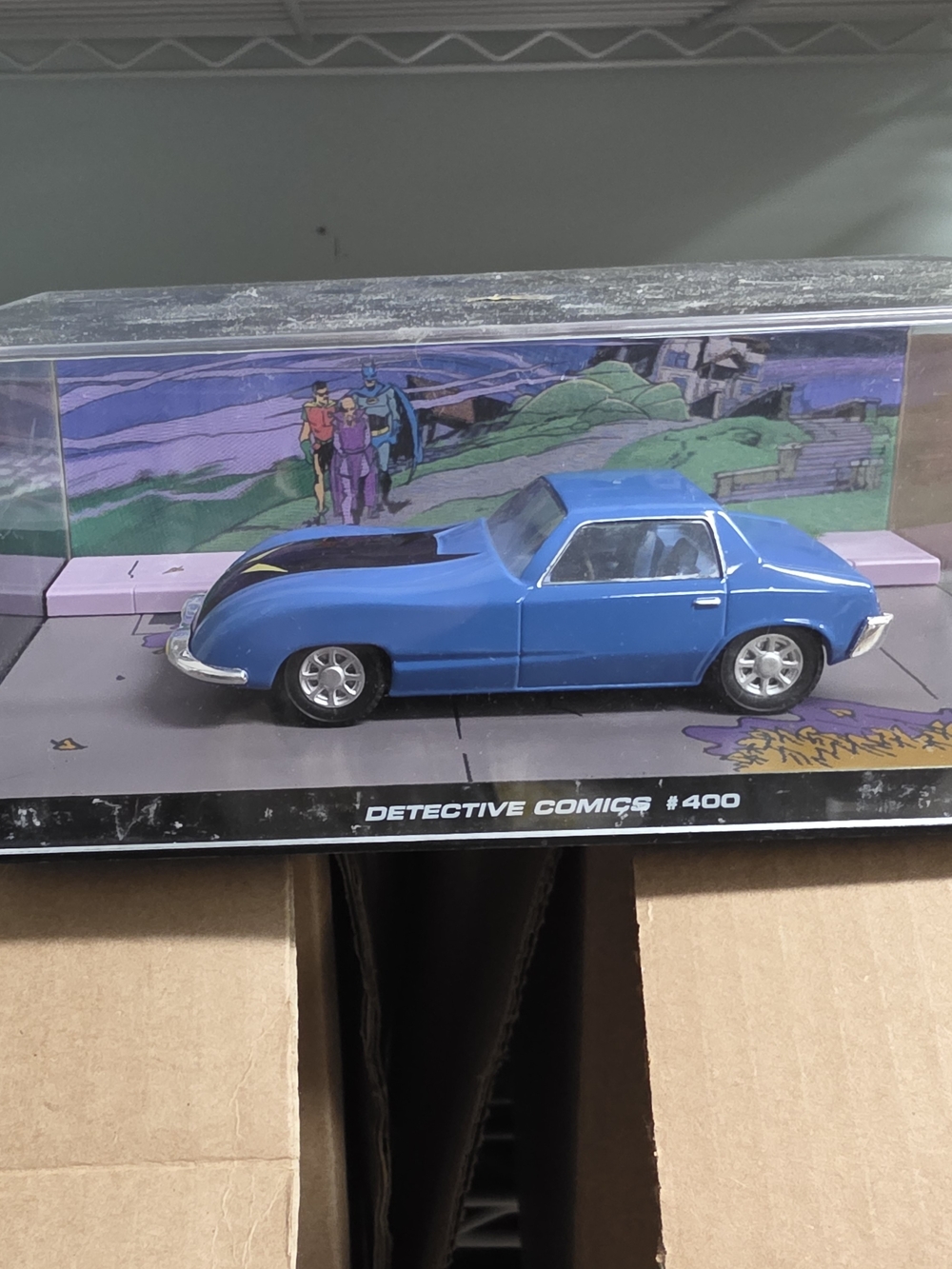 Batman Blue Die-Cast Collectible Car